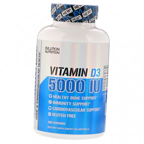  Evlution Nutrition Vitamin D3 5000 120 (36385003)