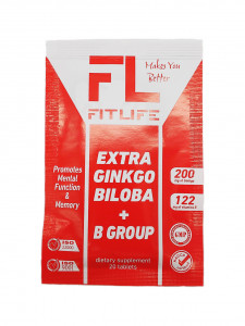  FitLife Extra Ginkgo Biloba + B Group 20  3