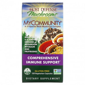 17     Fungi Perfecti (MyCommunity A 17 Species Multi Mushroom Complex) 120   (FPI-03813)