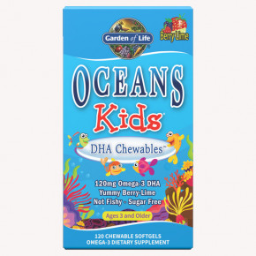  Garden of Life Oceans Kids DHA 120  