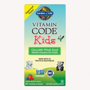  Garden of Life Vitamin Code Kids 30  