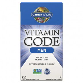  Garden of Life Vitamin Code Men 120  