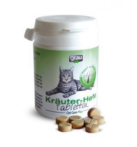     Grau Cat Care Plus Krauter-Hefe-Tabletten 75 