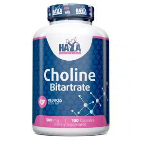  Haya Labs Choline Bitartrate 500 mg 100  