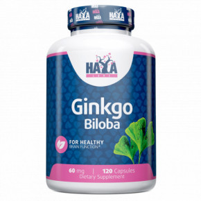  Haya Labs Ginkgo Biloba 60 mg 120  