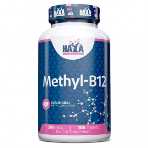  Haya Labs Methyl B-12 200 mcg 100  