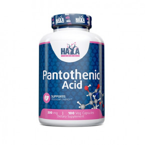  Haya Labs Pantothenic Acid 500 mg 100  