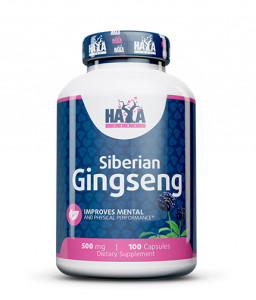  Haya Labs Siberian Ginseng 500 mg 100  