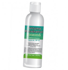  Health Optimisation Devices Liposomal Curcuma Resveratrol 180 (71462001)