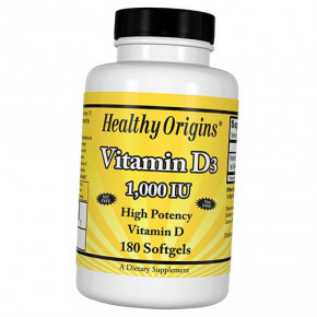  Healthy Origins Vitamin D3 1000 180 (36354017)