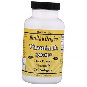  Healthy Origins Vitamin D3 2000 360 (36354036)