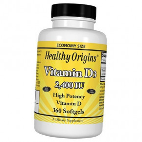  Healthy Origins Vitamin D3 2400 360 (36354033)