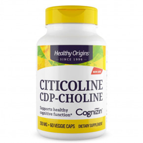  Healthy Origins Citicoline CDP-Choline 250 mg 60  