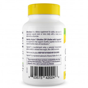  Healthy Origins Citicoline CDP-Choline 250 mg 60   4