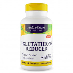  Healthy Origins L-Glutathione Setria 500 mg 150  