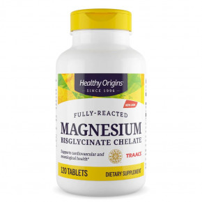  Healthy Origins Magnesium Bisglycinate Chelate 120  