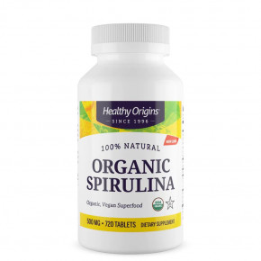  Healthy Origins Spirulina Organic 500 mg 720  