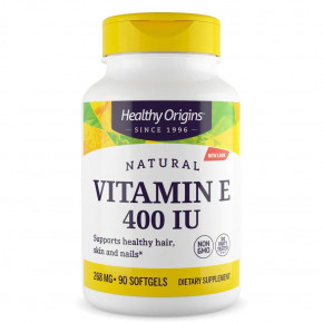  Healthy Origins Vitamin E 400 mg 90  