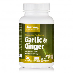    Jarrow Formulas Garlic  Ginger 100  