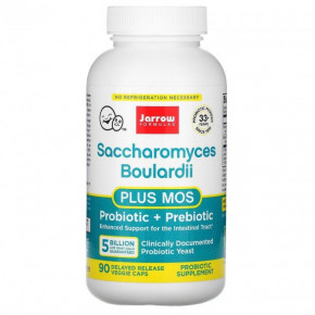  , Sacharomyces Boulardii & MOS, Jarrow Formulas, 90   (JRW-03004)