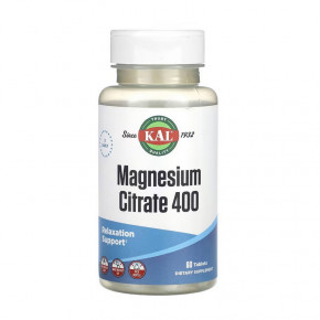  KAL Magnesium Citrate 400 60 tab