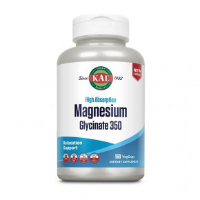  KAL Magnesium Glycinate 350 160 veg caps