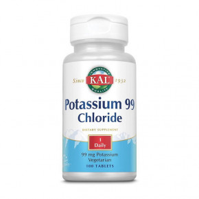  KAL Potassium 99 Chloride 100 tab