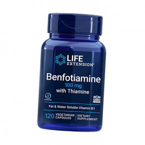    Life Extension Benfotiamine with Thiamine 120 (72346025)