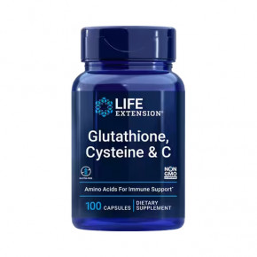  Life Extension Glutathione Cysteine  C 100  