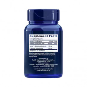  Life Extension Glutathione Cysteine  C 100   3