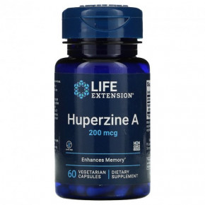  , Huperzine A, Life Extension, 200 , 60   (LEX-15276)