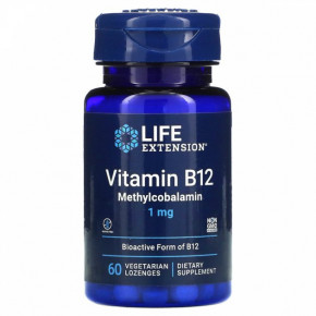  B12 Life Extension (Methylcobalamin B12) 1  60 