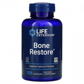   , Bone Restore, Life Extension, 120  (LEX-17261)