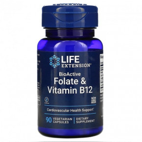 볺    B12 Life Extension (Folate and Vitamin B12) 400 /300  90  (LEX-18429)