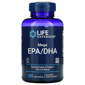 '  Life Extension (Mega EPA/DHA) 120  (LEX-19371)