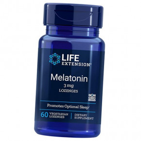  Life Extension Melatonin 3 Lozenges 60  (72346004)