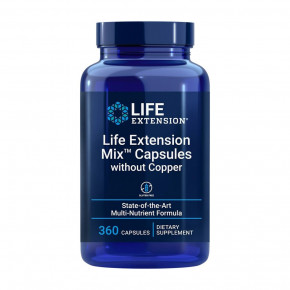  Life Extension Mix Capsules without Copper 360  