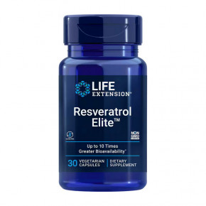  Life Extension Resveratrol Elite 30 veg caps