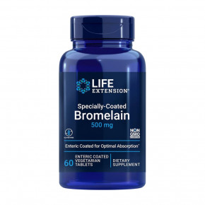  Life Extension Specially Coated Bromelain 60  