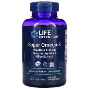   Life Extension Super Omega-3 120  