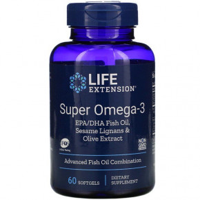   Life Extension Super Omega-3 60 