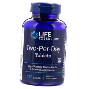  Life Extension Two-Per-Day Tablets 120  (36346001)