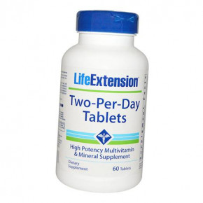  Life Extension Two-Per-Day Tablets 60  (36346001)