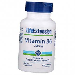  Life Extension Vitamin B6 250 100  (36346036)