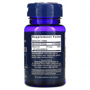 ³ Life Extension Vitamin D3 7000 IU 60  3