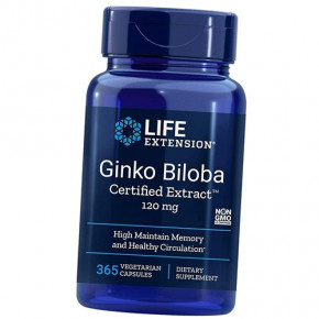  Life Extension Ginkgo Biloba 120 365 (71346004)