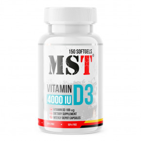 ³   MST Nutrition Vitamin D3 4000 IU 150 