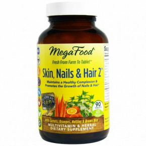 ³  ,    2 MegaFood (Skin, Nails&Hair) 90  (MGF-10281)