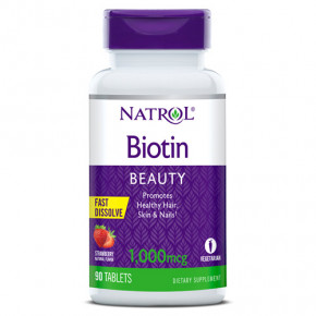    Natrol Biotin 1000mcg 90  