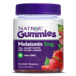  Natrol Melatonin 5 mg Gummies 90  